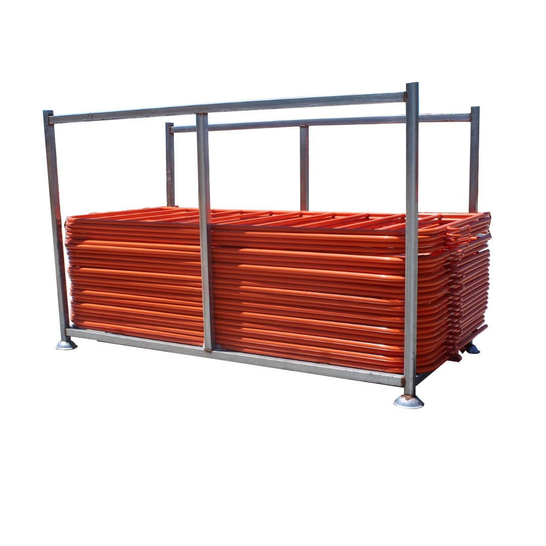 50m Orange Crowd Control Barrier Package