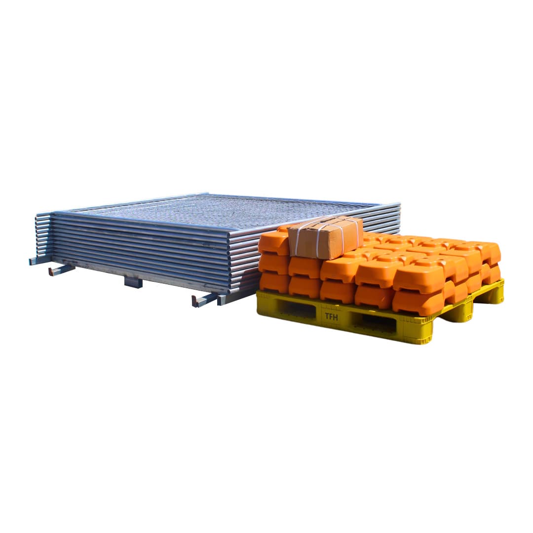 50m Light Duty Temporary Fence Package